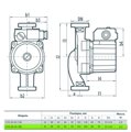 Sprut LRS25-4S-180 — габаритні розміри