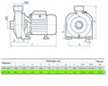 Sprut HPF 550 — габаритні розміри