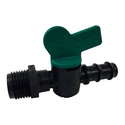 Кран для крапельної трубки 16 мм x 3/4" ЗР