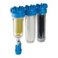 Фільтр HYDRA RAINMASTER TRIO 1" (латунь) + картриджи RAH, FA, LA 45°C 8 bar KIT — фото
