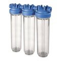 Фільтр-колба DP BIG TRIO TS (прозора) 1" IN (пластик) 20" 45°C 8,3 bar KIT — фото