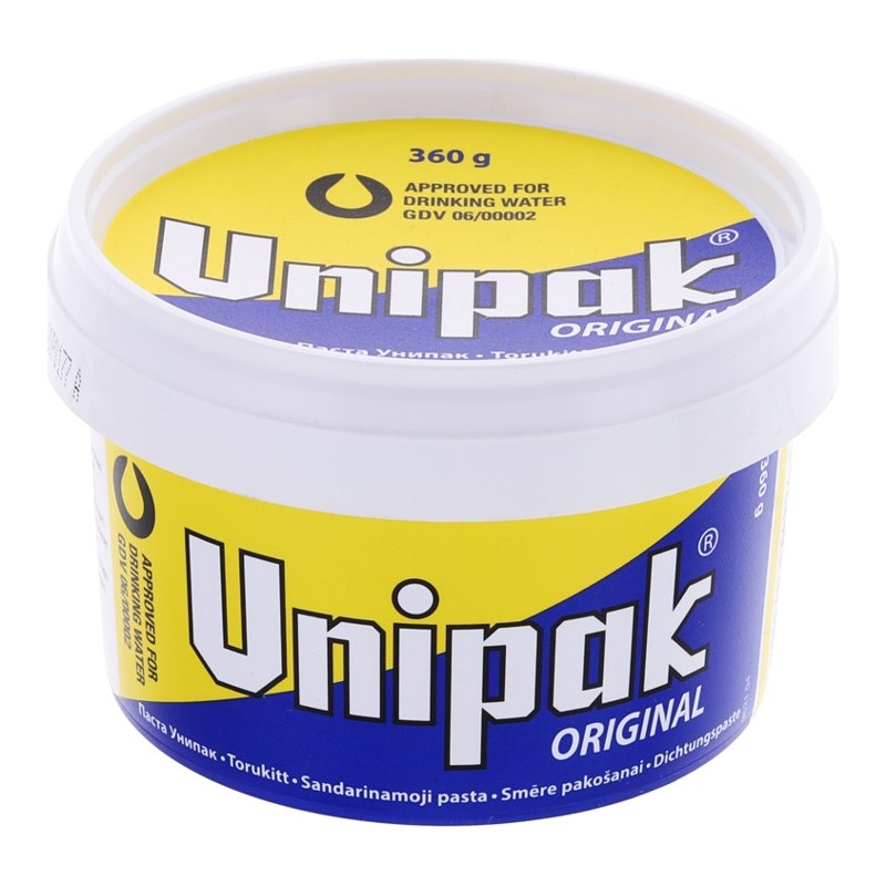Паста паковочна Unipak 360 г, банка (для води)