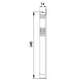 Grundfos SQ 2-100 — габаритне креслення