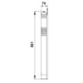 Grundfos SQ 3-80 — габаритне креслення