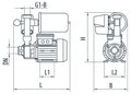 NPO AUTPS60/1L mini — креслення з розмірами