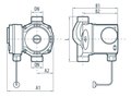 NPO BPS 25-6G-180 — креслення з розмірами