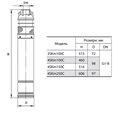 NPO 4SKm100C — креслення з розмірами