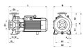 NPO CP65-40/5,0 — креслення з розмірами
