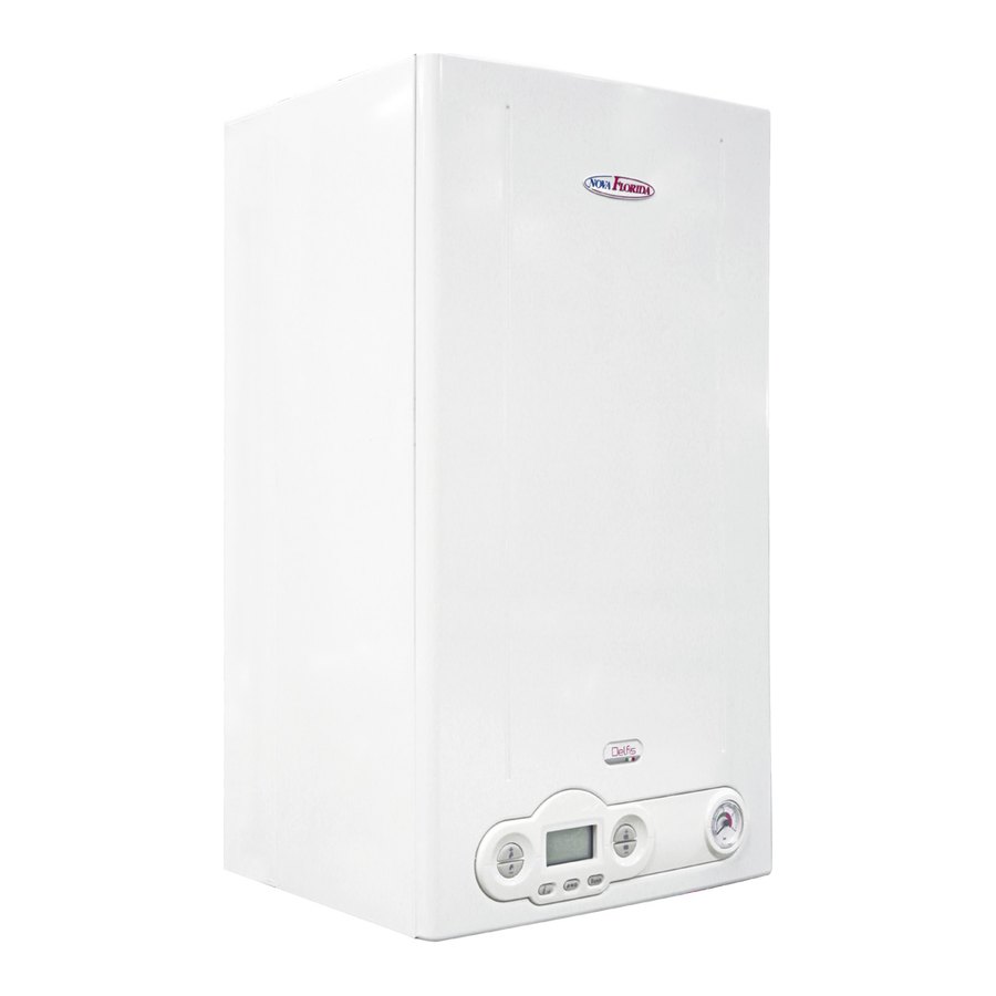 / KDOU32KU28 DELFIS CONDENSING KRB 28 Котел газовий конденсаційний з частотним насосом та триходовим клапаном 1-контурний