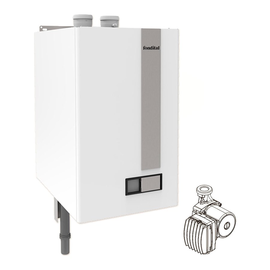 ITACA CONDENSING CH KR 120 Котел конденсаційний 120 кВт з НАСОСОМ 0KCIRCOL07