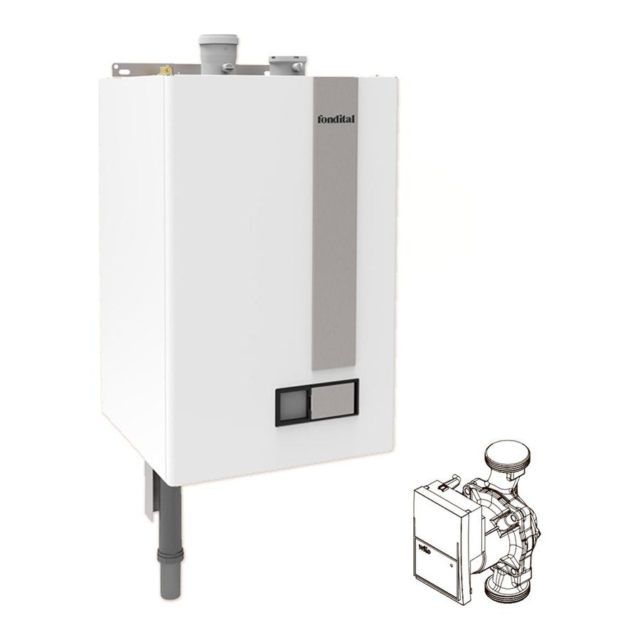 ITACA CONDENSING CH KR 45 Котел конденсаційний 45 кВт з НАСОСОМ 0KCIRCOL00