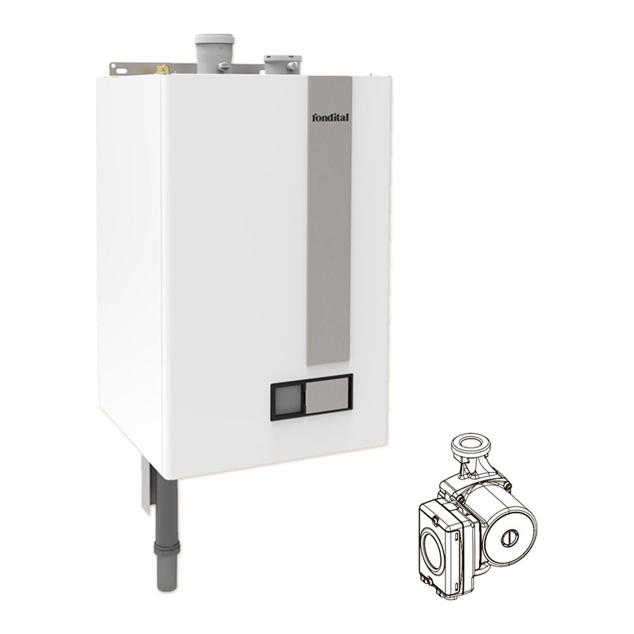 ITACA CONDENSING CH KR 85 Котел конденсаційний 85 кВт з НАСОСОМ 0KCIRCOL05