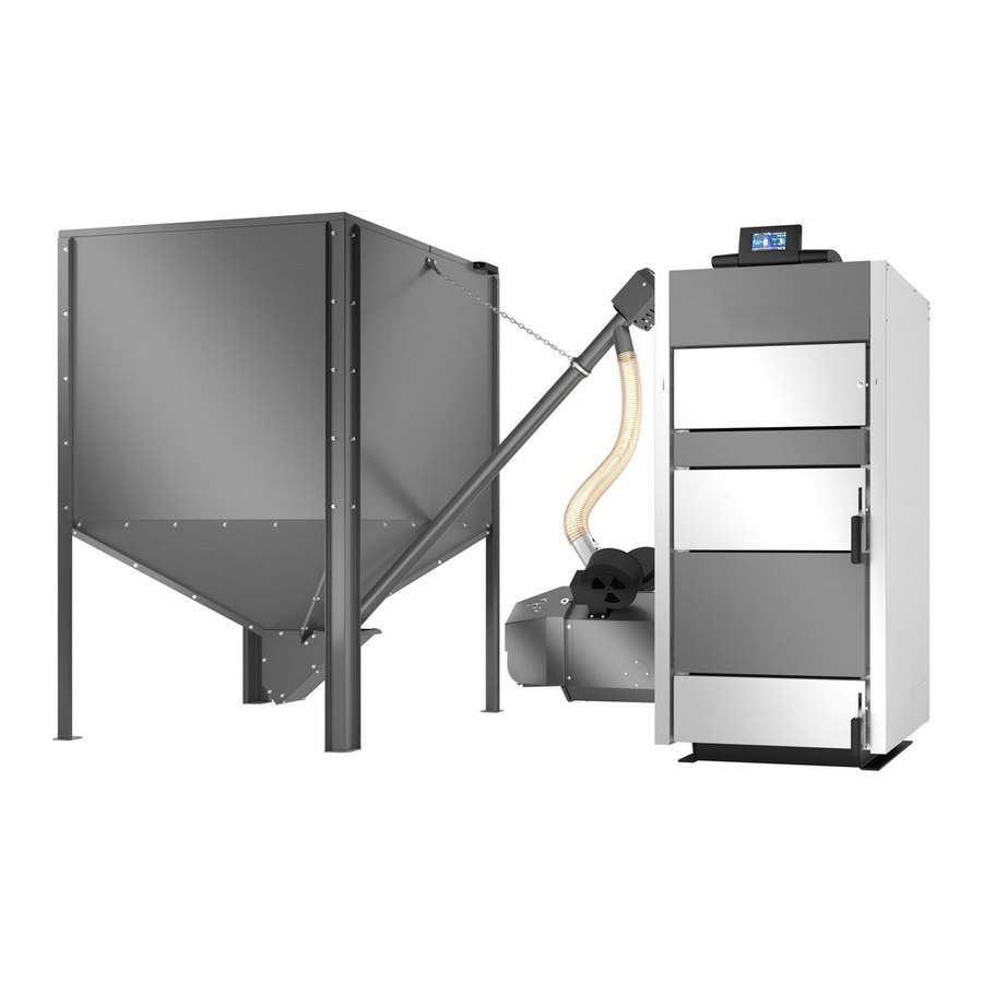 Пелетний котел CLASSIC SEG PELLET 150 PLATINUM 45-150 kW LEFT (до 1500 м2) самоочистний пальник