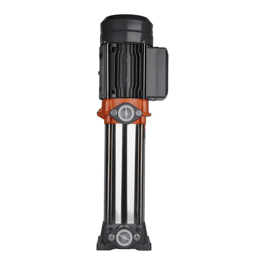 Насос відцентровий багатоступінчастий вертикальний 400В 3.0кВт Hmax 78м Qmax 170л/хв EVP6-8 (7754663)