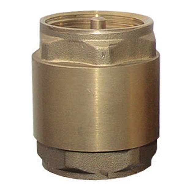 Обратный клапан 1" внутр. x 1" внутр., латунь (779644)