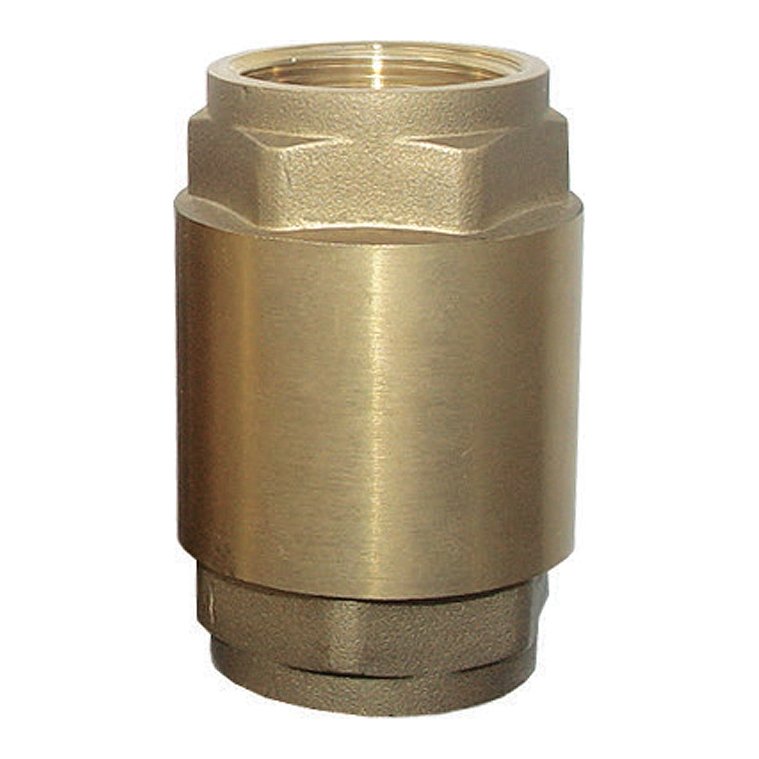 Обратный клапан усиленный 1" внутр. x 1" внутр., латунь, Euro (779654)