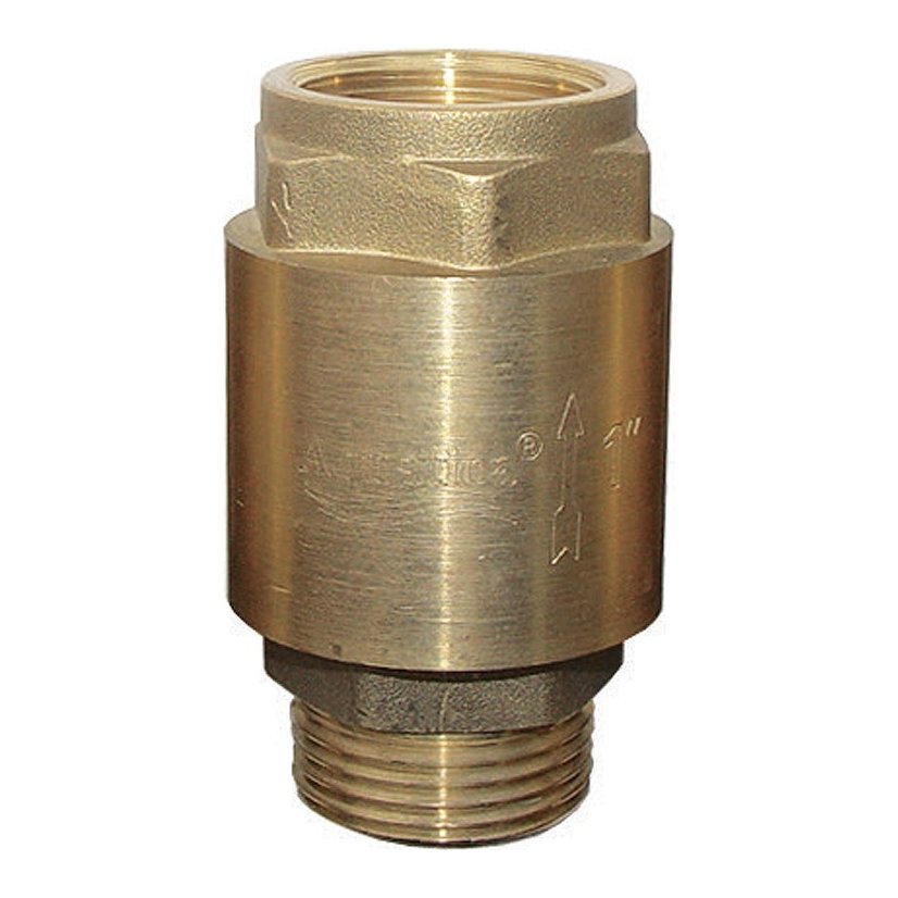 Обратный клапан усиленный 1" наруж. x 1" внутр., латунь, Euro (779655)