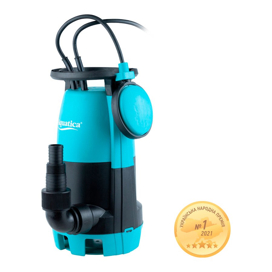 Насос дренажний садовий 3в1 0.5кВт Hmax 6.1м Qmax 210л/хв XKJa500E