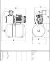 DAB Aquajet Inox 112 — размеры