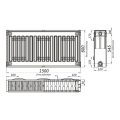 OPTIMUM Радиатор стальной 22/600x1500, боковое подключение