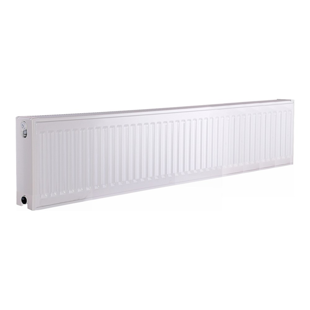TERRA teknik Радиатор стальной 22/300x1400, нижнее (справа) и боковое подключение, под клапан INNER