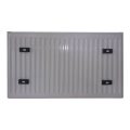 KALDE Радиатор стальной 22/600x1500, нижнее (справа) и боковое подключение, под клапан OUTER