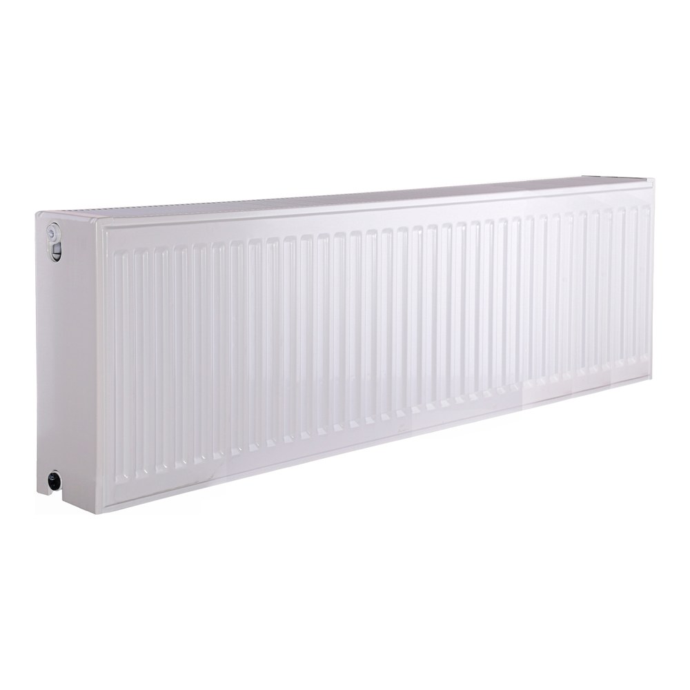 TERRA teknik Радиатор стальной 33/400x1200, нижнее (справа) и боковое подключение, под клапан INNER