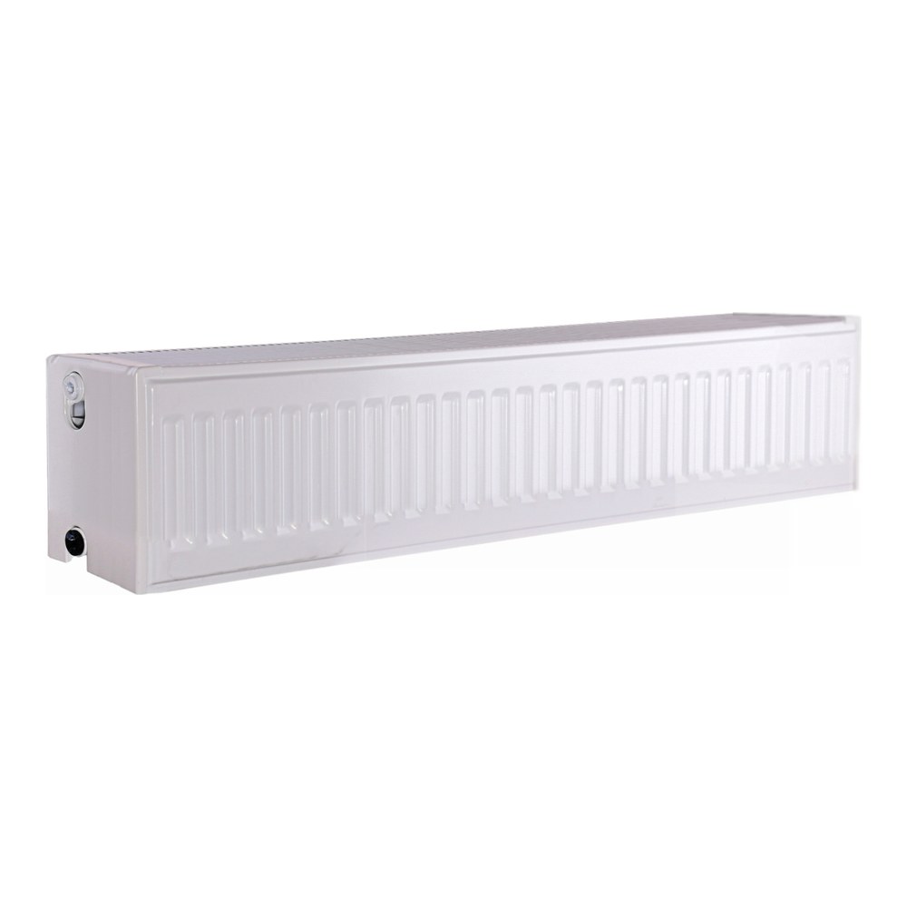 TERRA teknik Радиатор стальной 33/200x1000, нижнее (справа) и боковое подключение, под клапан INNER