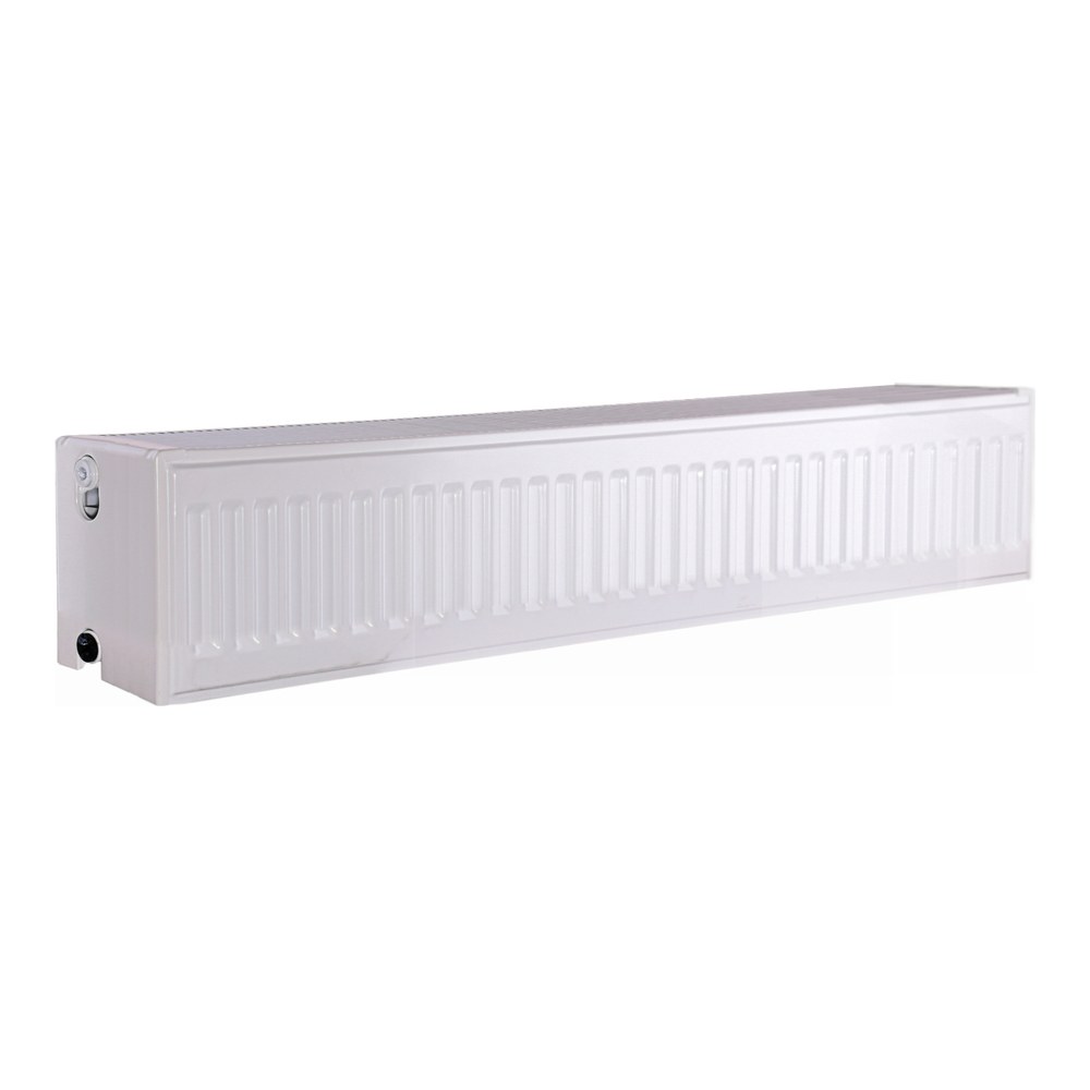 TERRA teknik Радиатор стальной 33/200x1100, нижнее (справа) и боковое подключение, под клапан INNER