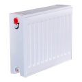 KALITE Радиатор стальной 22/300x400, нижнее (справа) и боковое подключение, под клапан OUTER