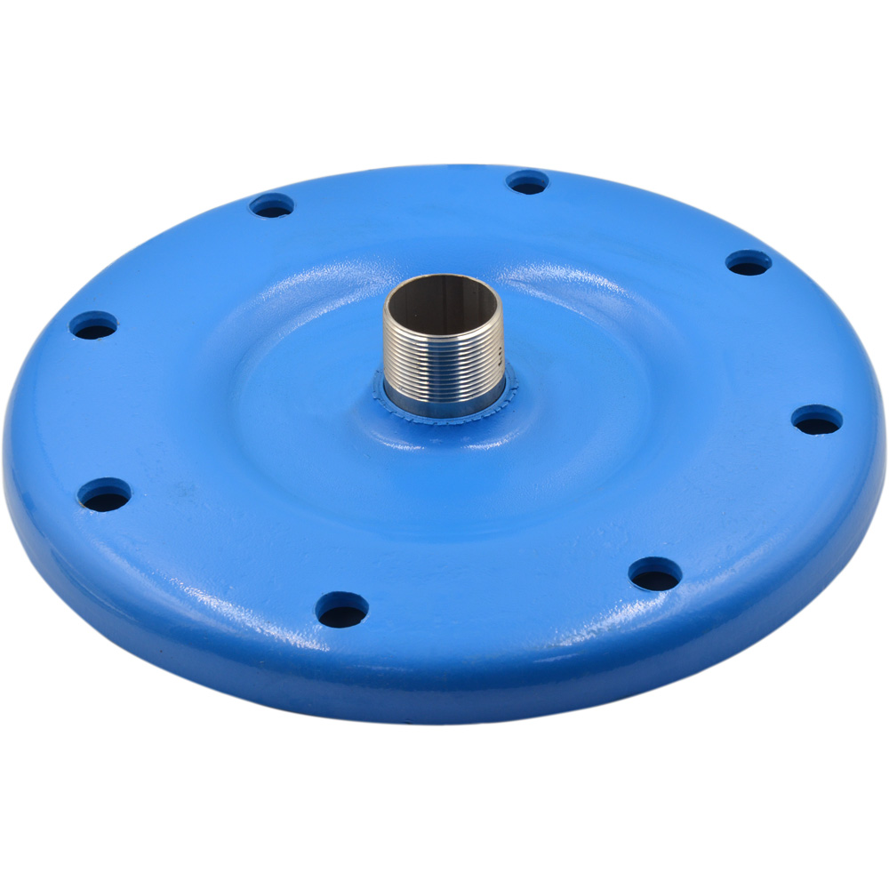 Фланец нижний с нержавеющим штуцером для Zilmet Ultra-Pro 500-1000 л